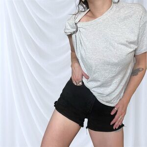 Levi’s Black denim shorts